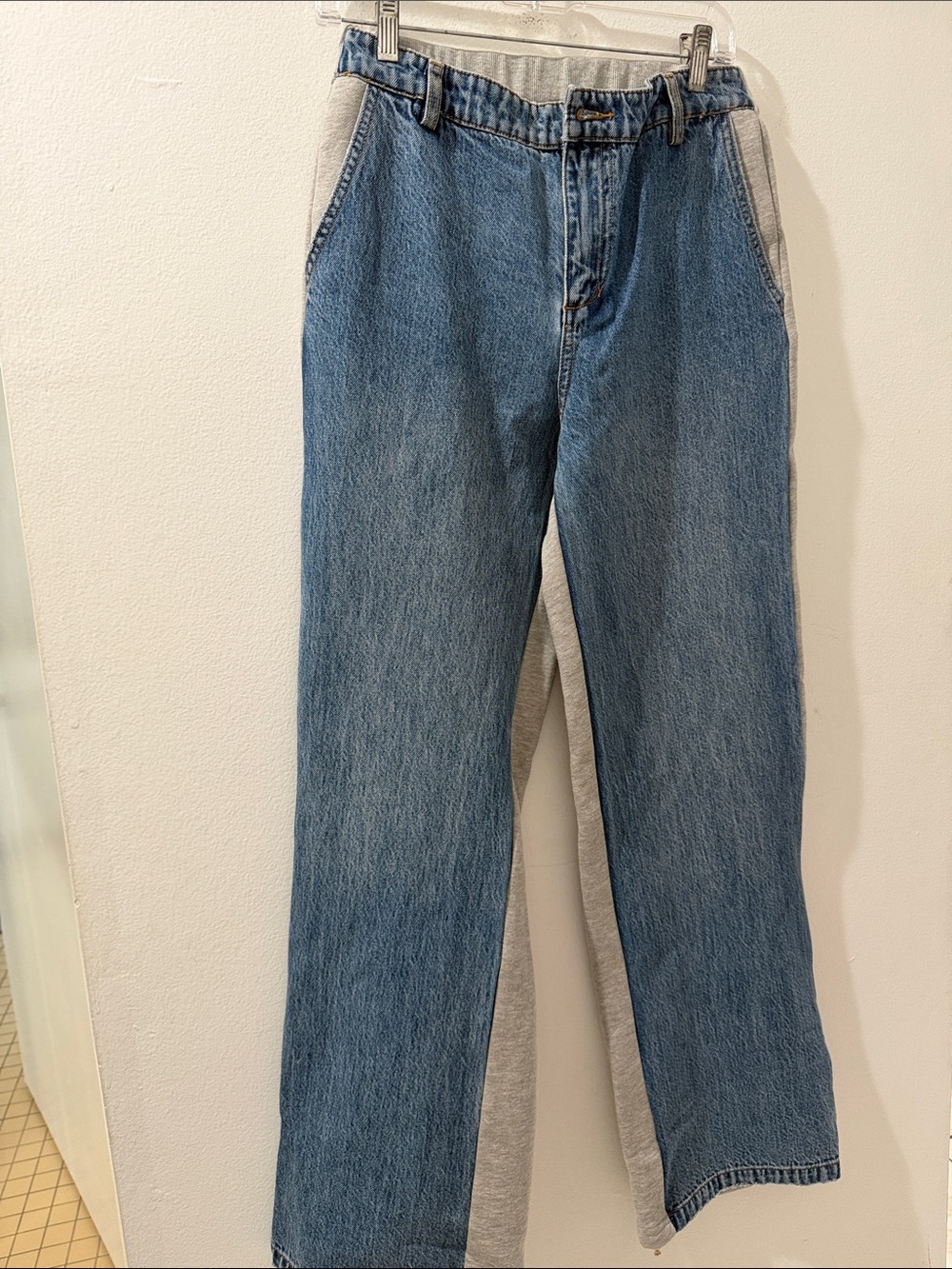 SER. O.YA Payton terry denim pant in River size M